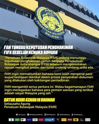 FAM chính thức thừa nhận có sai sót trong vụ cầu thủ nhập tịch