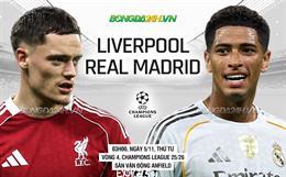 Nhận định Liverpool vs Real Madrid (3h00 ngày 5/11): Đọ sức đỉnh cao