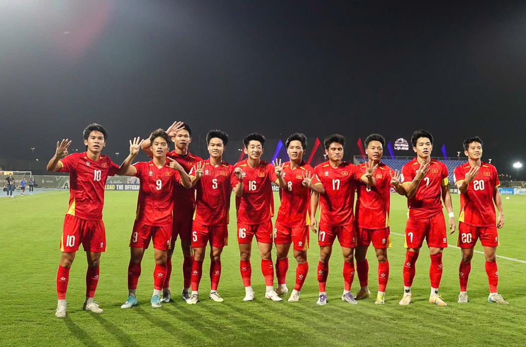 AFC ngợi khen chiến tích của U23 Việt Nam 1