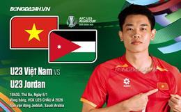 Nhận định U23 Việt Nam vs U23 Jordan (18h30 ngày 6/1): Quyết đấu vì vé đi tiếp
